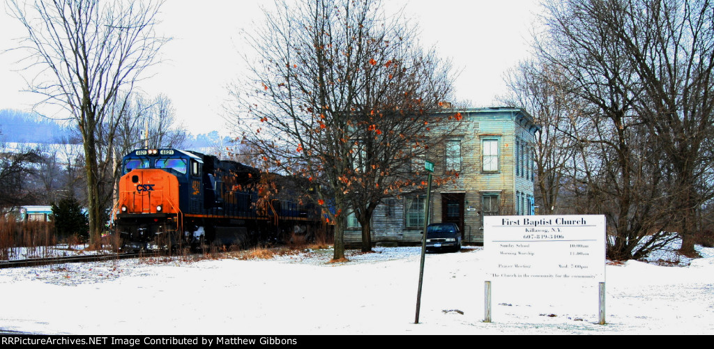 CSX detour train Q112